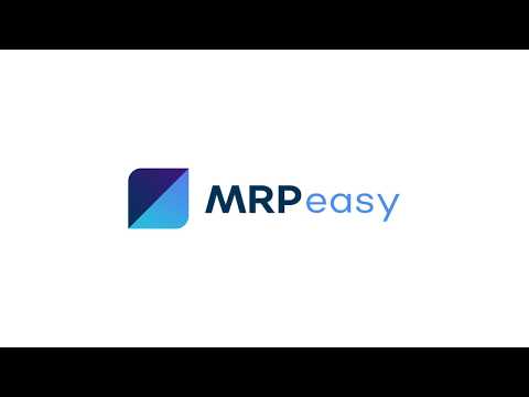 MRPeasy Demo - Manufacturing / Production Software