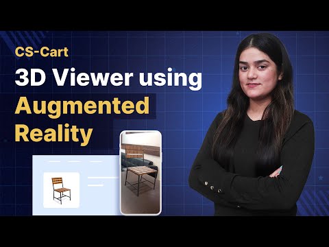 CS-Cart 3D Viewer with Augmented Reality