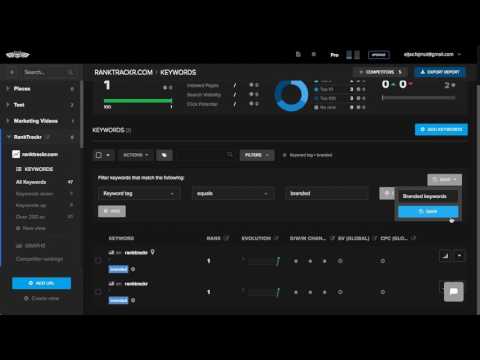 Creating Keyword Lists