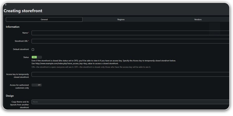 creating an online electronics store