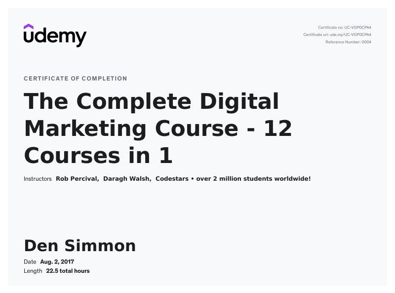 Complete Digital Marketing Course