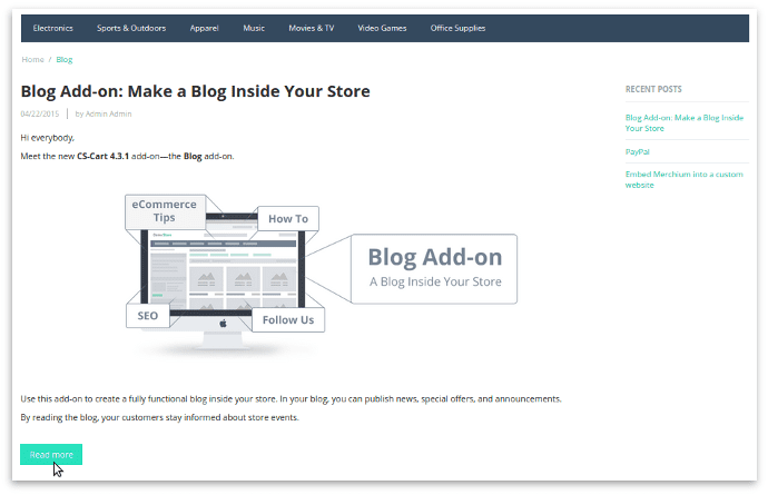 CS-Cart and Multi-Vendor 4.3.1 Released: photo 4 CS-Cart and Multi-Vendor 4.3.1 Released: photo 4 - CS-Cart Blog