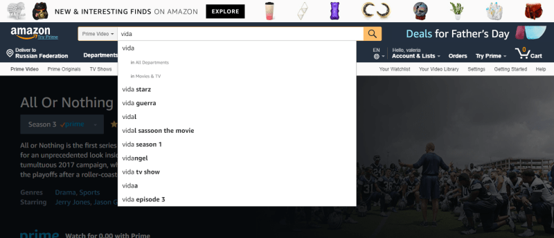 marketplace website features